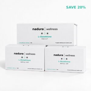 Nadura L-Glutathione Pen 1500mg 3-Month Supply